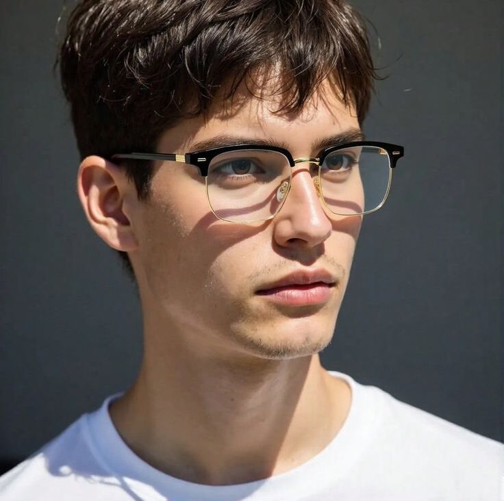 bí quyết chọn kính nửa gọng phù hợp